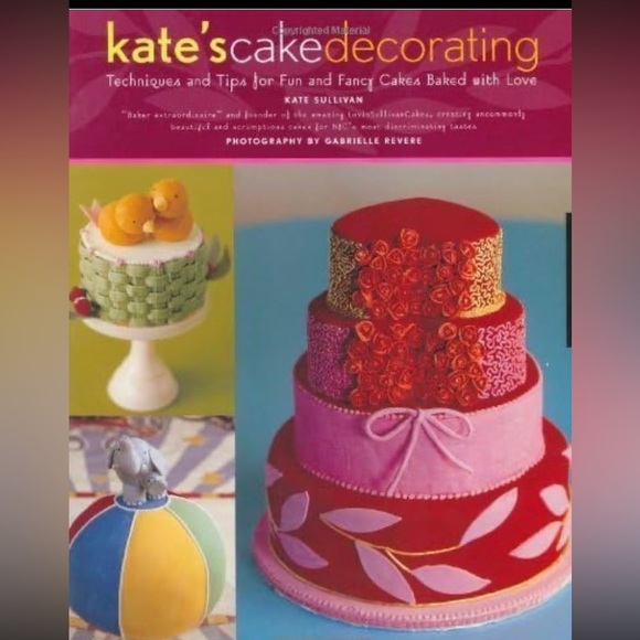 Kate’s Cake Decorating -book - Picture 1 of 6
